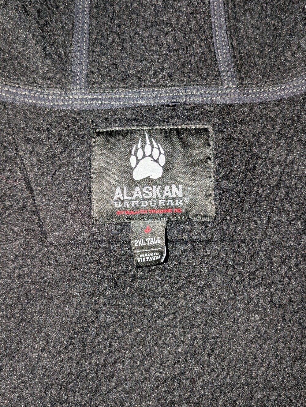 Duluth Trading Company Alaskan Hardgear Prudhoe Bay Jacket Gray Men's 2XL TALL - Picture 4 of 6